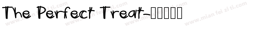 The Perfect Treat字体转换